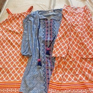 Set of 2 Cabana Life Vacation Coverup Dresses